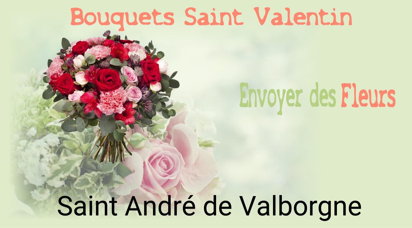 Roses de Saint-Valentin livrées à Saint-André-de-Valborgne